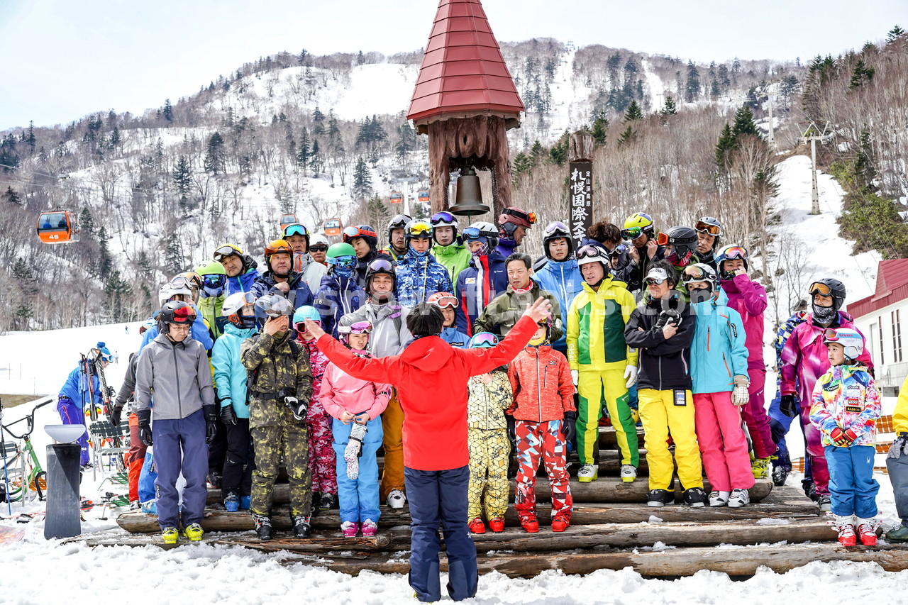 札幌国際スキー場 プロスキーヤー・吉田勝大 presents『M’s Ski Salon感謝祭』 総勢60名超、みんなで楽しく春スキーセッション(^O^)／